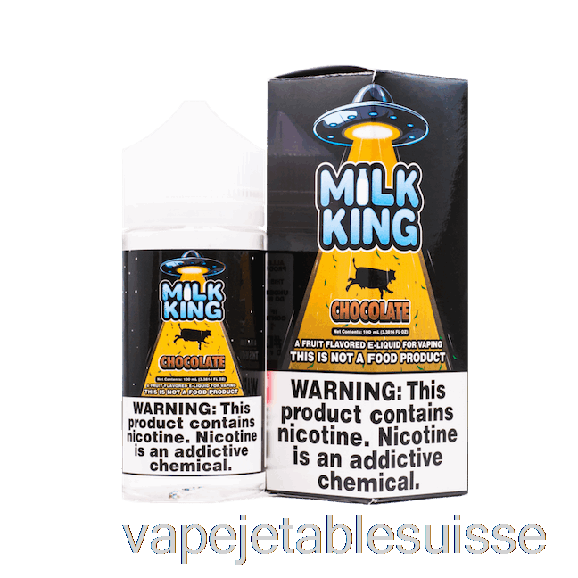 Vape Suisse Chocolat - Lait Roi - 100ml 6mg